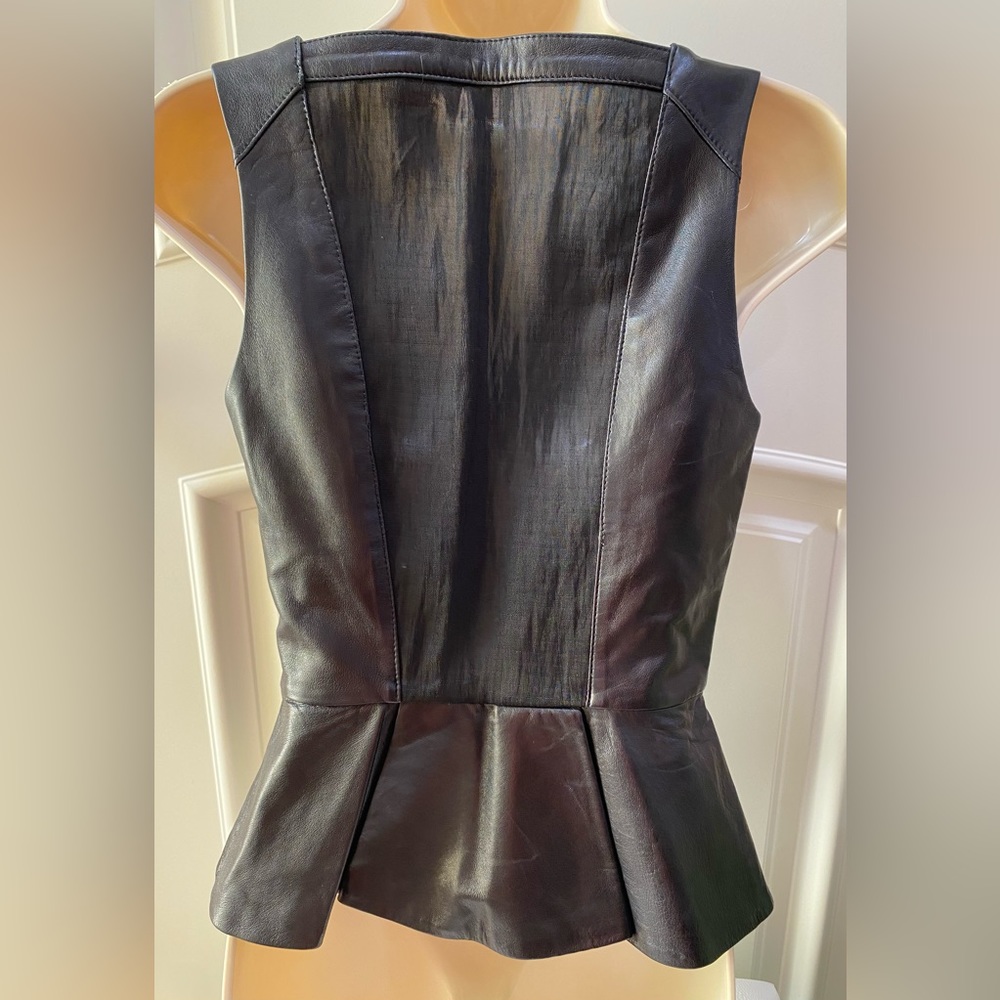 Robert Rodriguez Leather top. Preowned in perfect condition